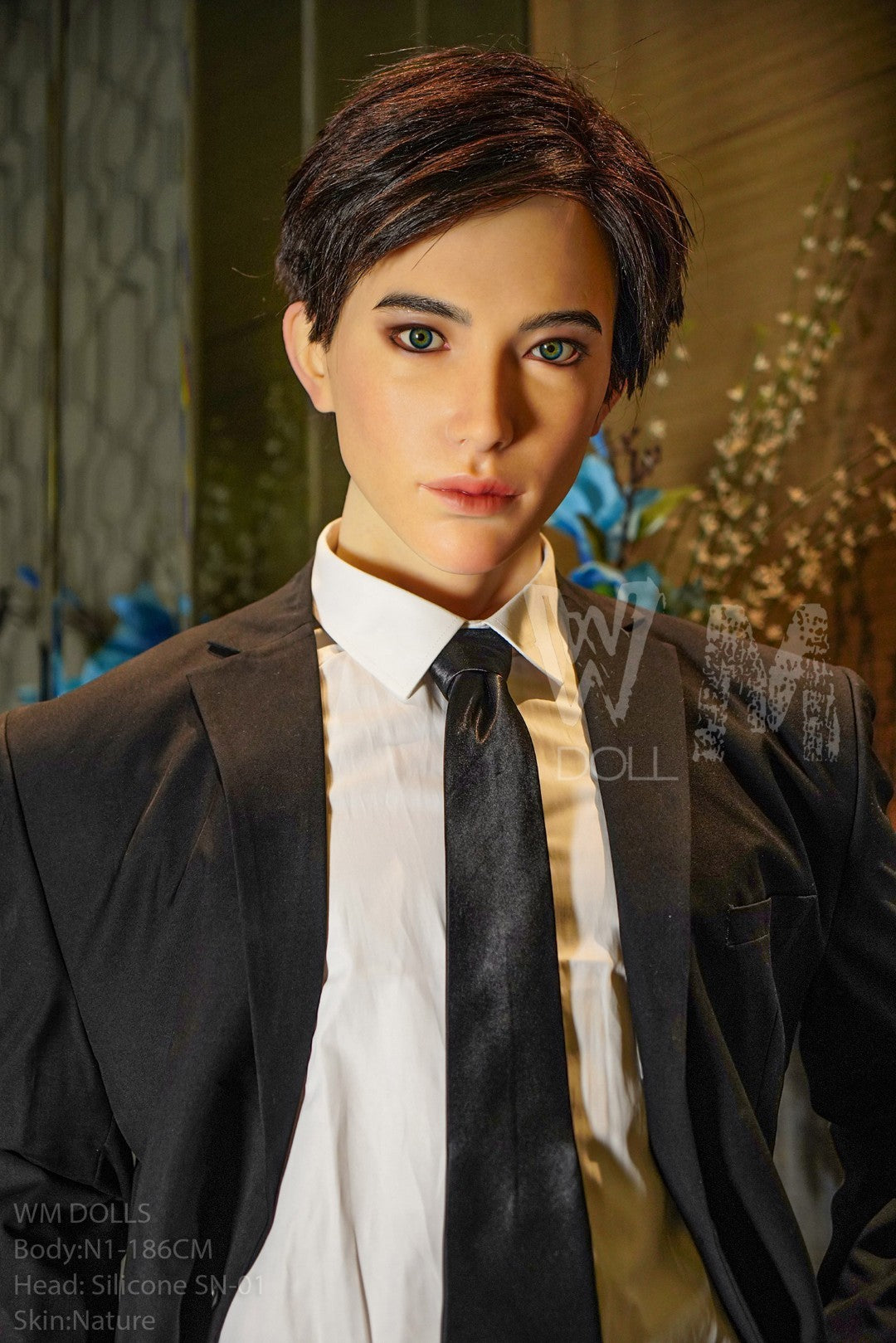 Kenji meessoost seksnukk (WM-nukk 186 cm #N1 silikoon)