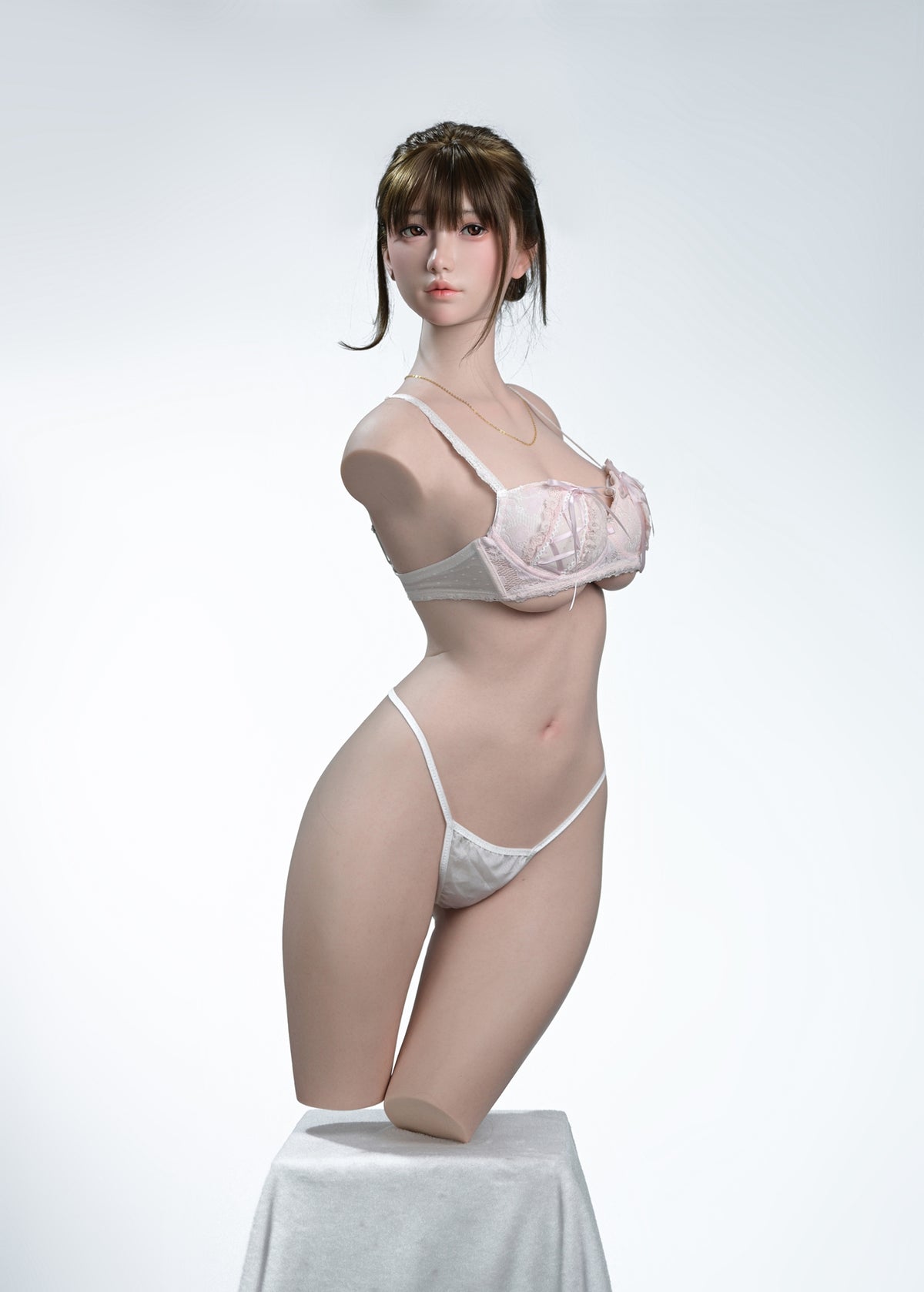 Zhang Yingxi torso seksnukk (FUDoll 95 cm G-Cup silikoon)