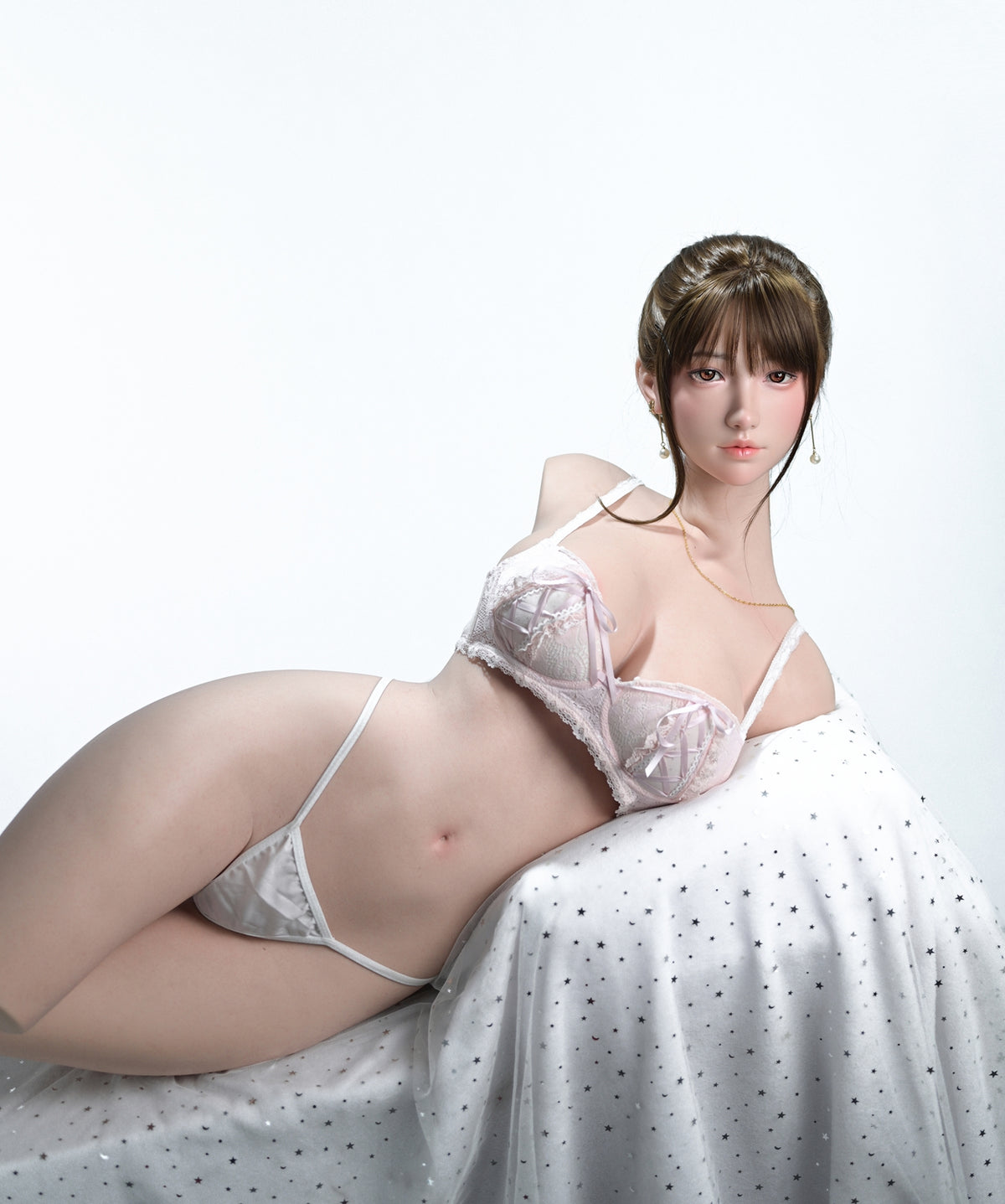 Zhang Yingxi torso seksnukk (FUDoll 95 cm G-Cup silikoon)