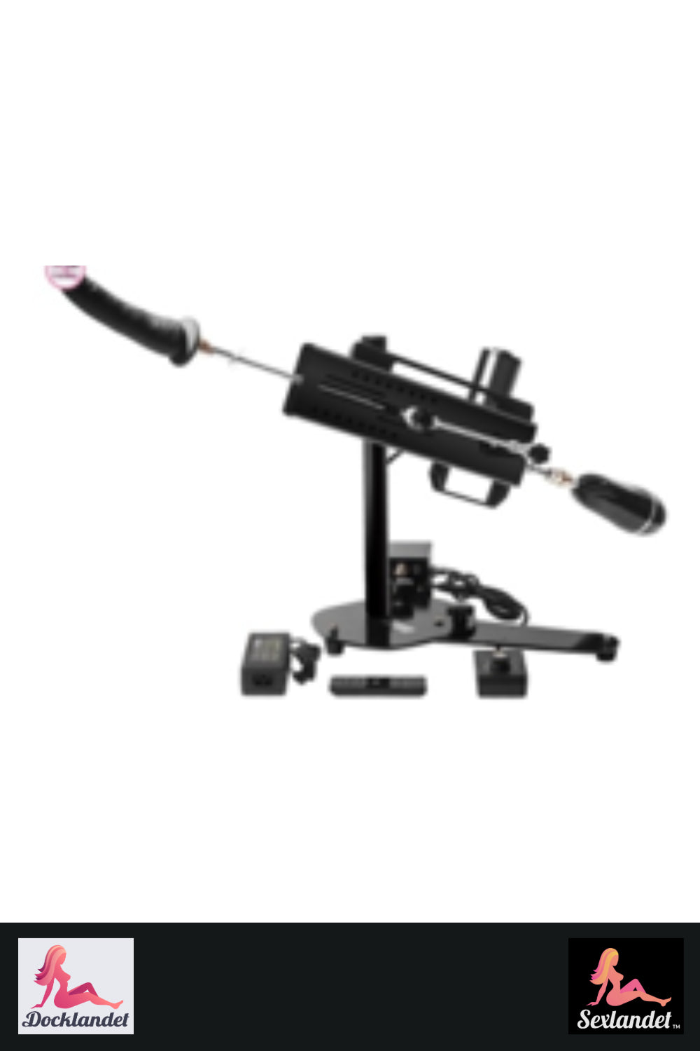 Leistungsstarke Sexualmaschine mit Fernbedienung - 120 -W -Motor, einstellbare Bewegung und Winkel