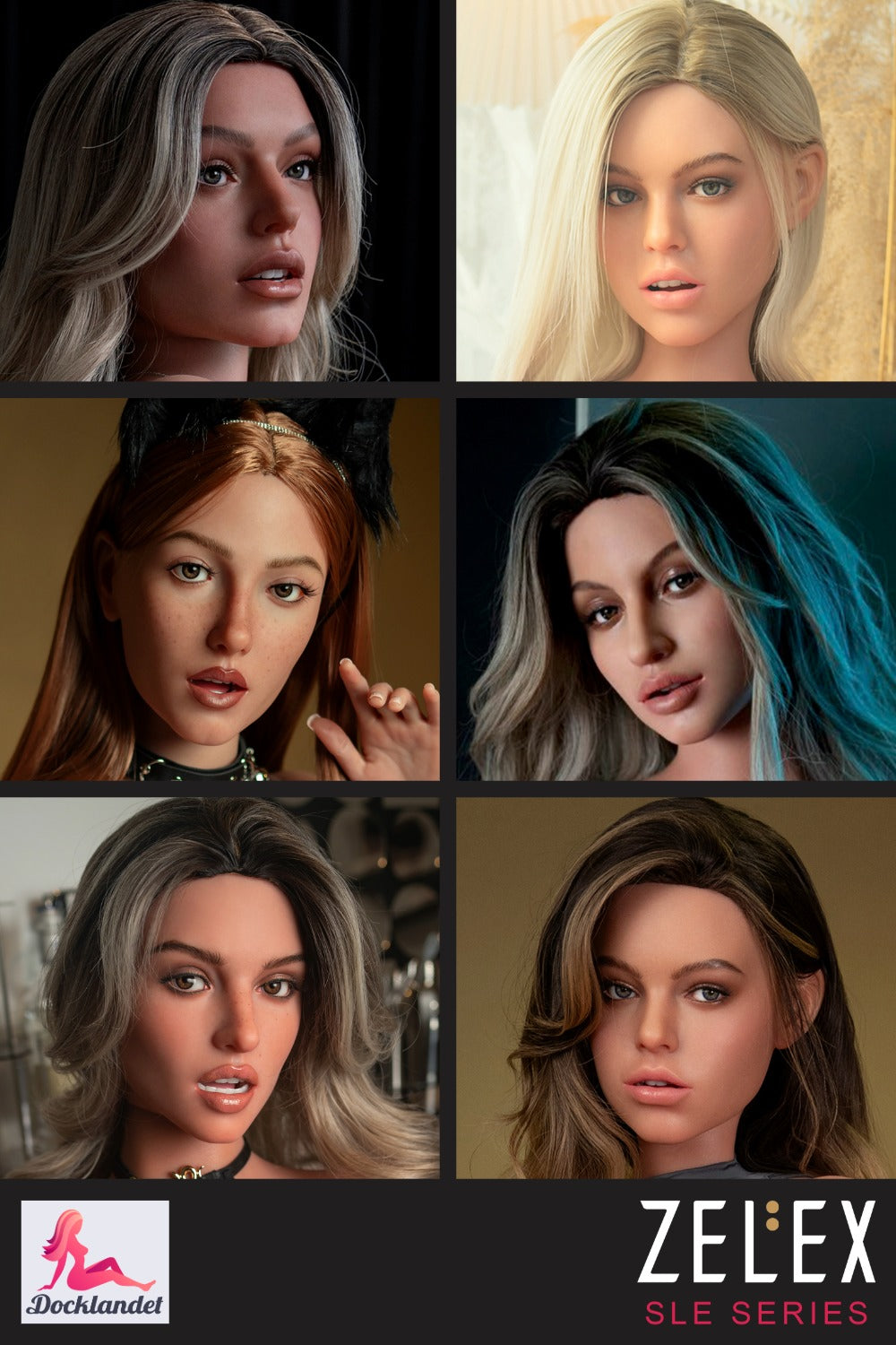 Kokë shtesë (Zelex Doll SLE Silikoni origjinal)