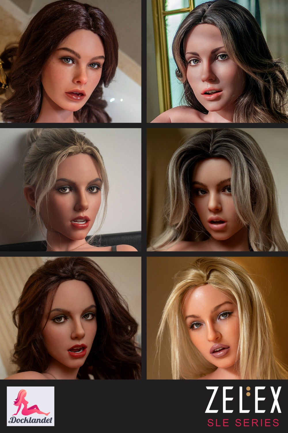 Kokë shtesë (Zelex Doll SLE Silikoni origjinal)