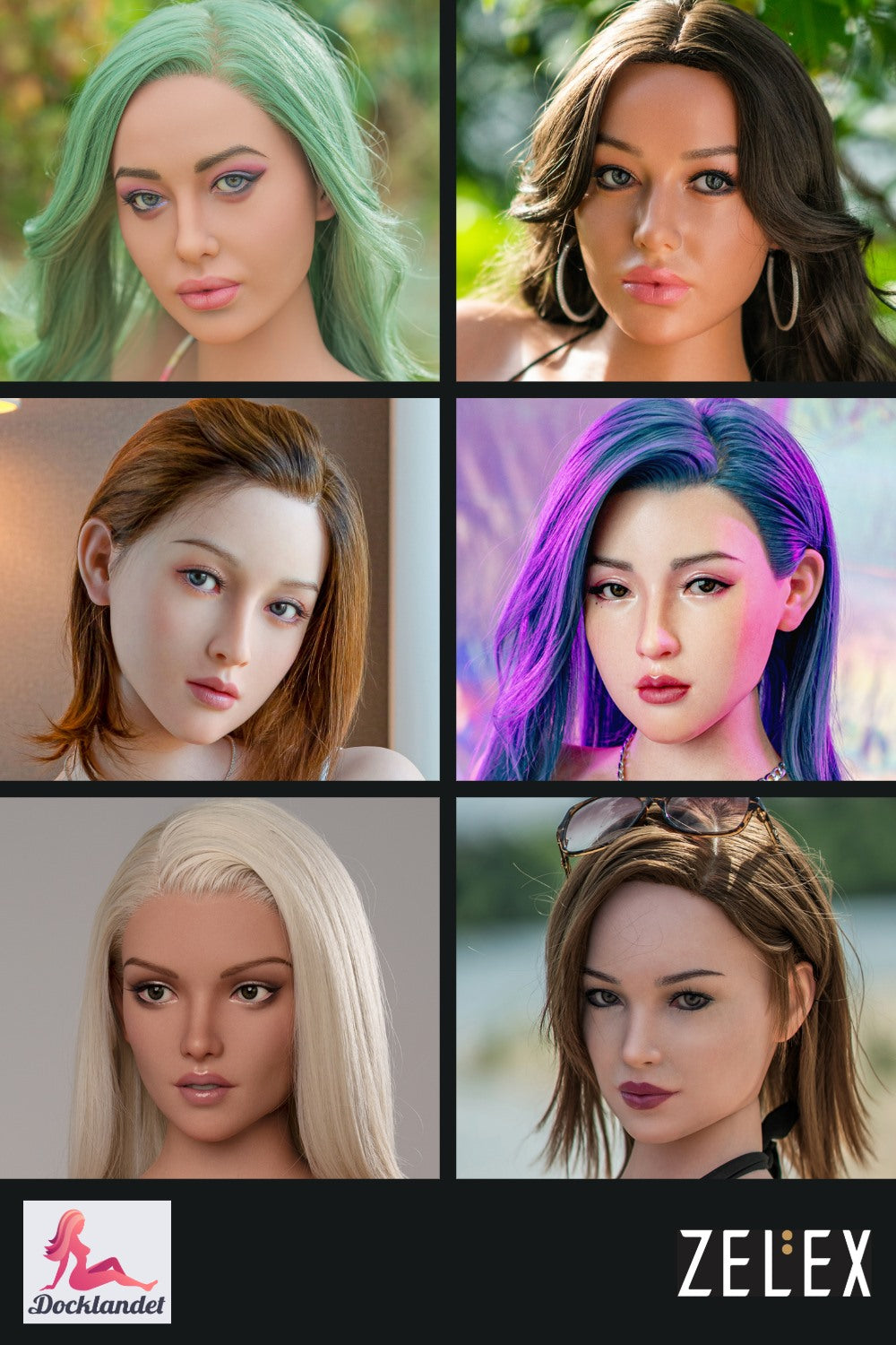 Cabeça extra (Zelex Doll Original)