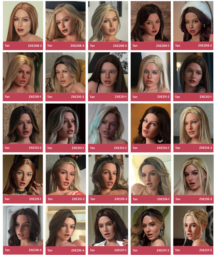 Kokë shtesë (Zelex Doll SLE Silikoni origjinal)