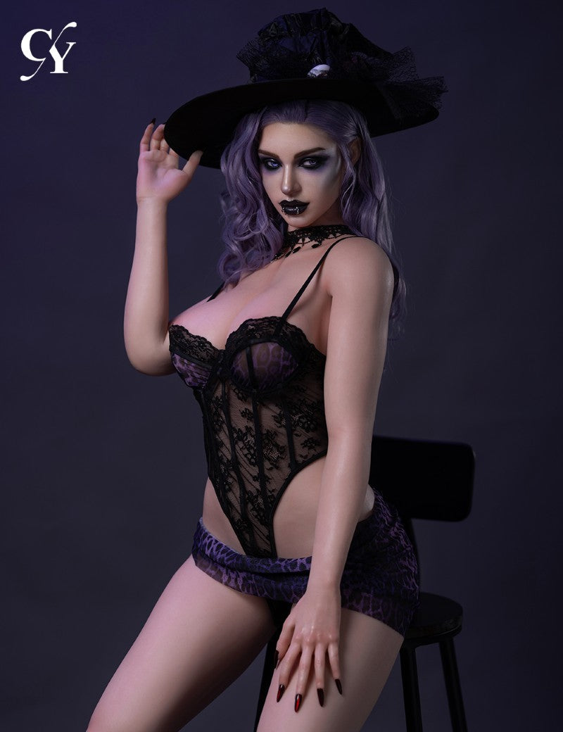 Kukulla seksi Elodie (TOP CYDOLL 176 cm E-kup TPE+Silikon)