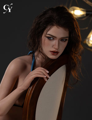 Elva sexpuppe (TOP CYDOLL 150 cm C-cup TPE+Silikon)