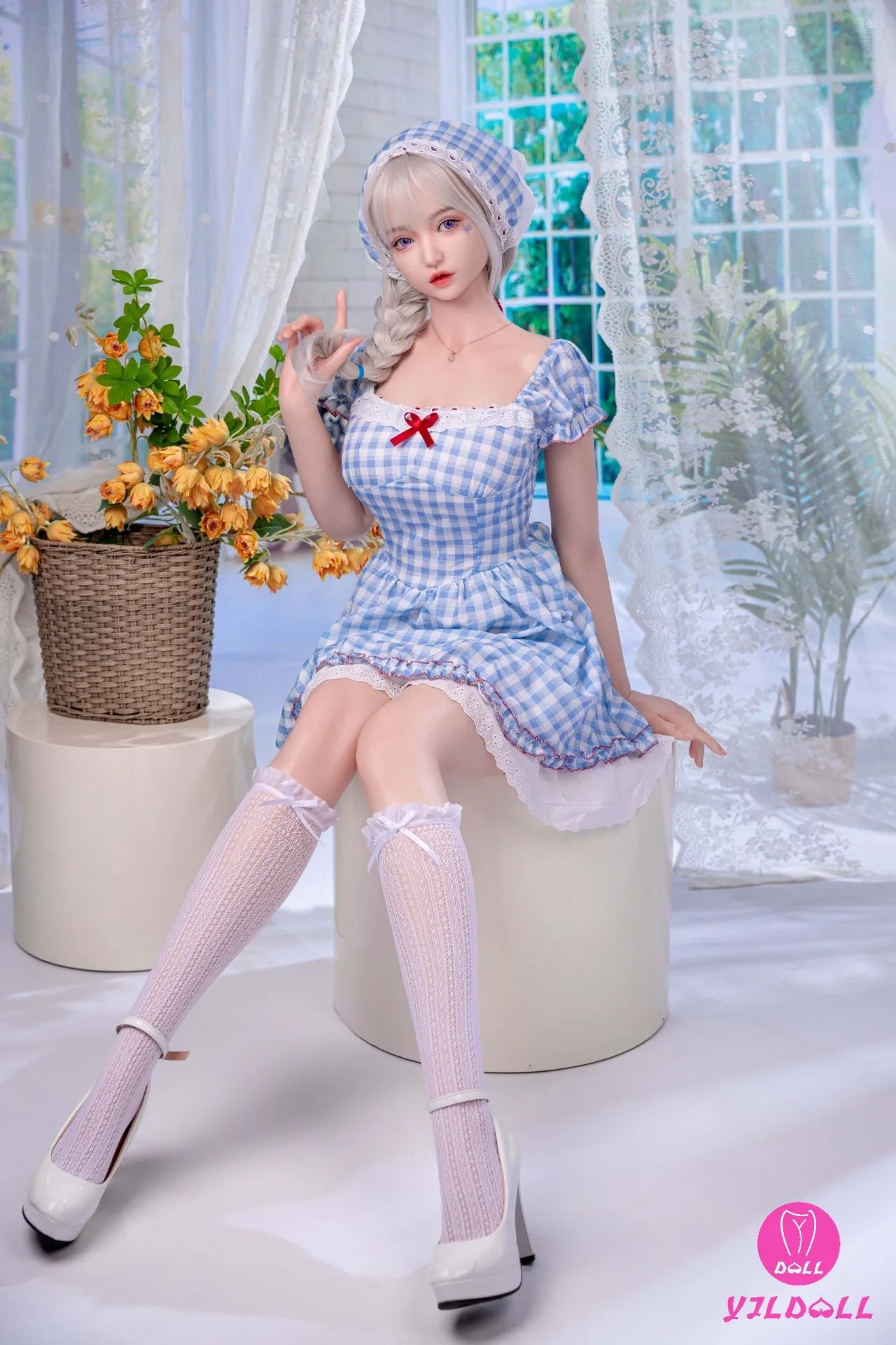 Секс лялька Lv Ling (YJL Doll 168см E-Cup #457 Силікон)