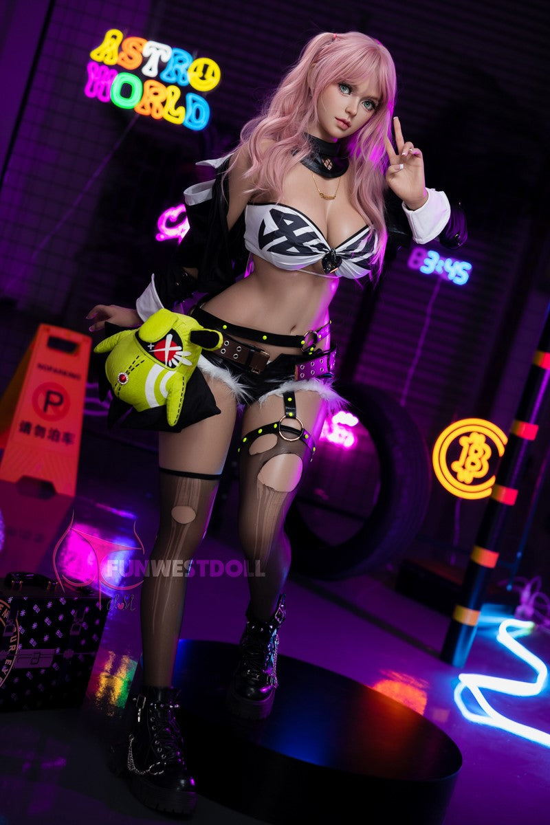 Nicole poupée sexuelle (FunWest Doll 157cm G-Cup # 036S Silicone)