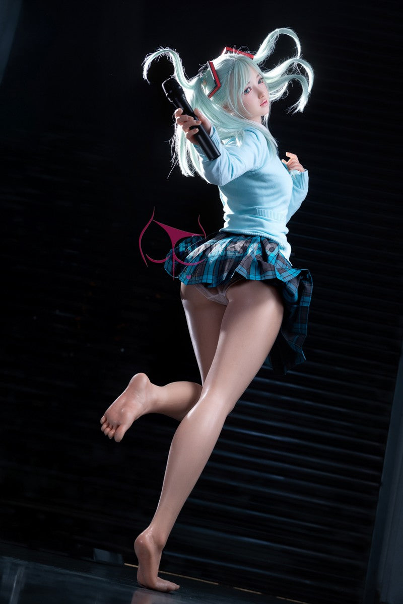 Hatsune Miko poupée sexuelle (FunWest Doll 159cm Bonnet A #041S Silicone)