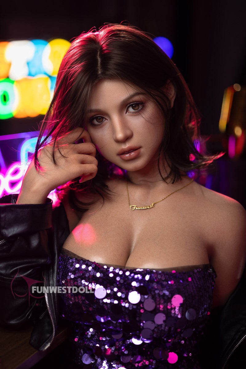 Lyre poupée sexuelle (FunWest Doll 157 cm (Coupe G #054S Silicone)