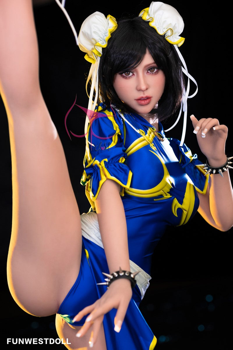 Chun Li Sex doll (FunWest Doll 155cm F-cup #032 TPE)