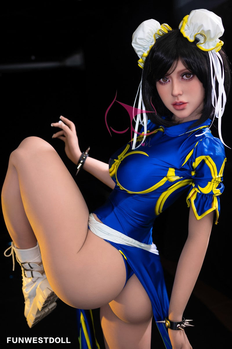 Chun Li Sex doll (FunWest Doll 155cm F-cup #032 TPE)