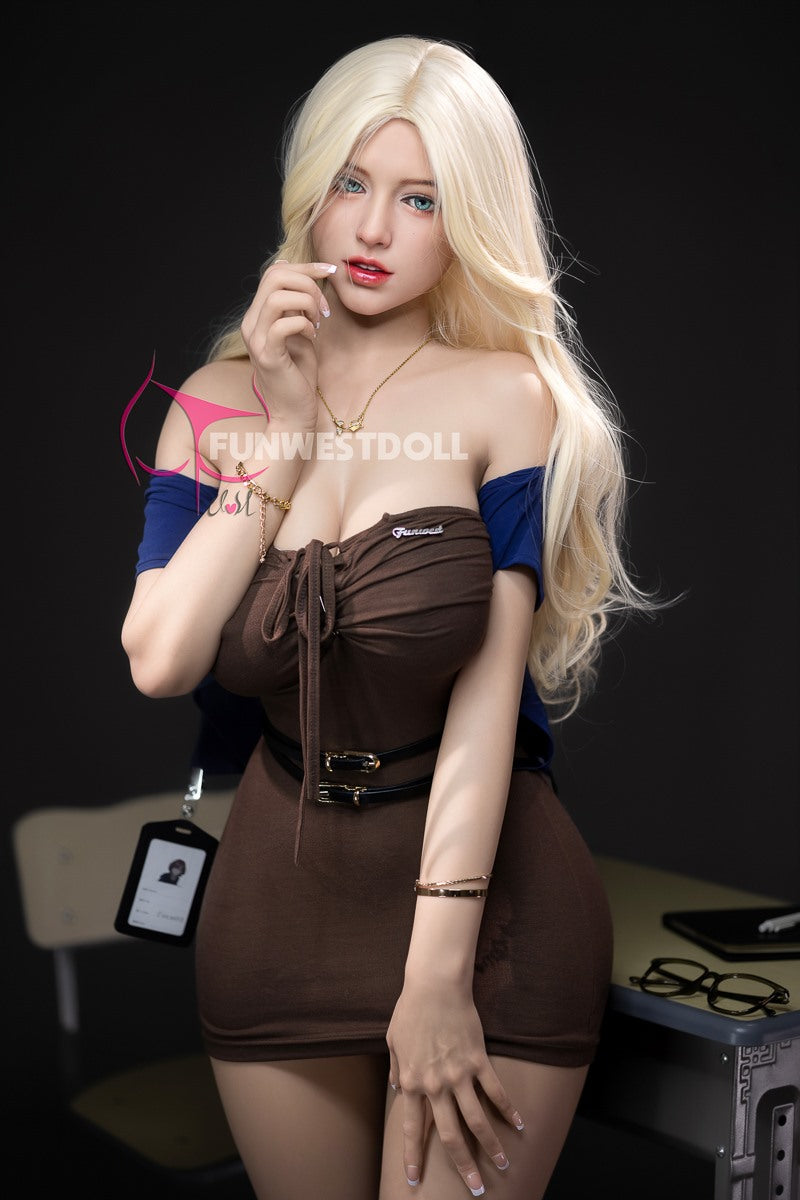 Boneca Sexual Chloe (FunWest Doll Copo G de 157 cm #035 TPE)