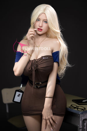 Păpușa sexului chloe (FunWest Doll 157cm G-Cup #035 TPE)