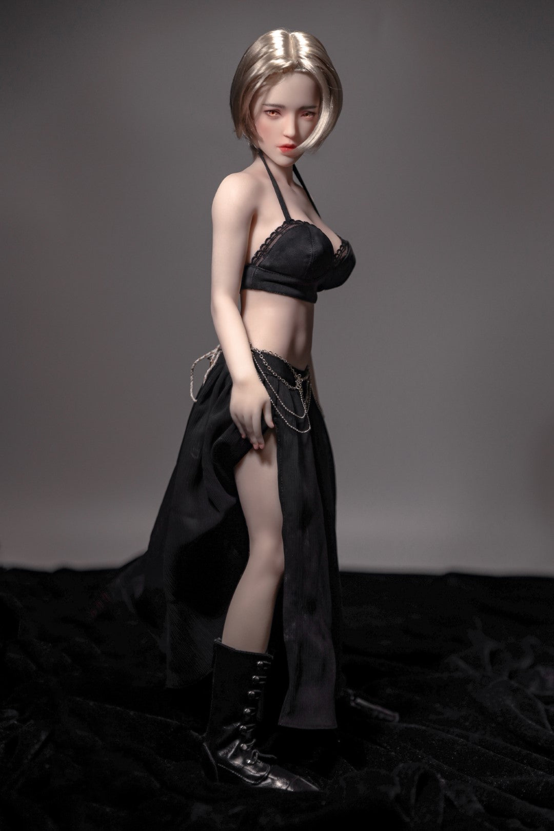 Boneca sexual da Geórgia (Climax Doll Mini 60cm de silicone f-cup)