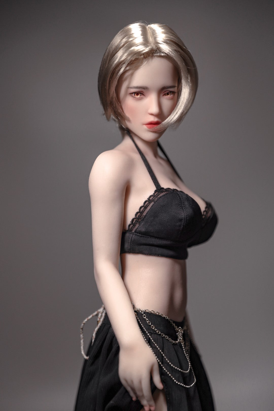 Boneca sexual da Geórgia (Climax Doll Mini 60cm de silicone f-cup)