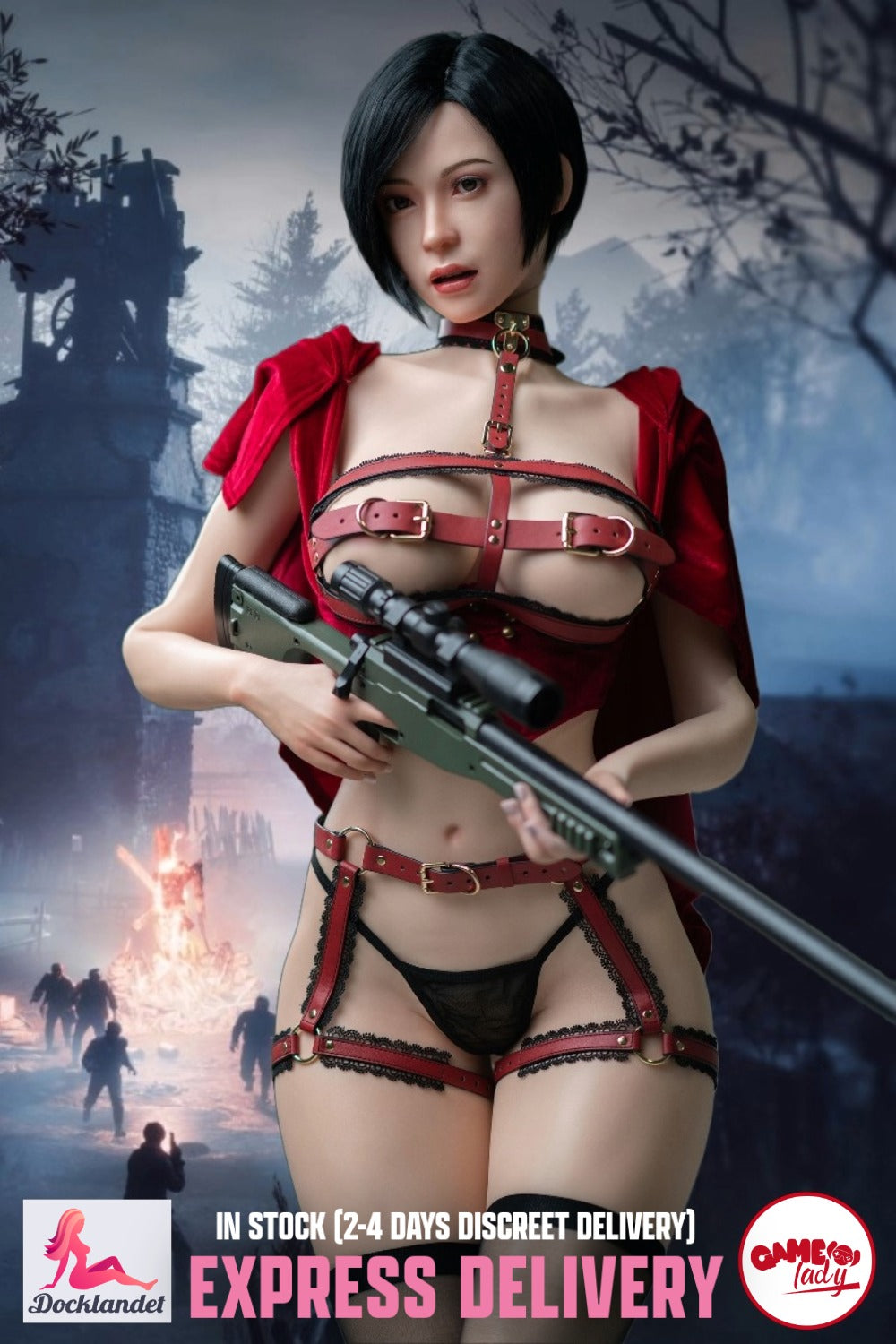 Ada Wong sexpuppe (Game Lady 171cm G-cup Nr.21 Silikon)