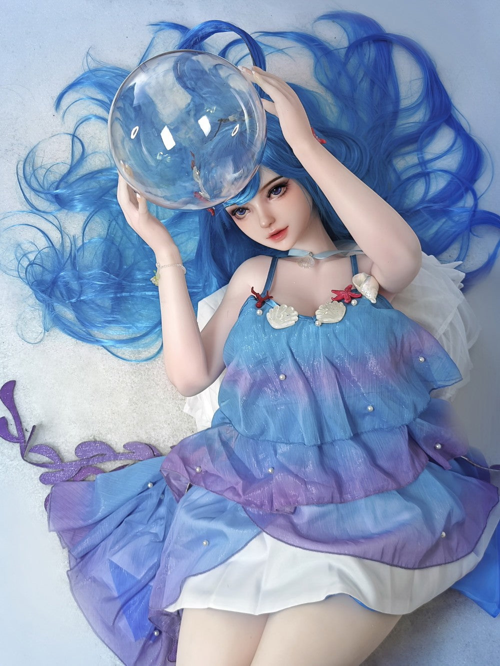 Doria sexpuppe (Elsa Babe 140 cm RAD048 Silikon)