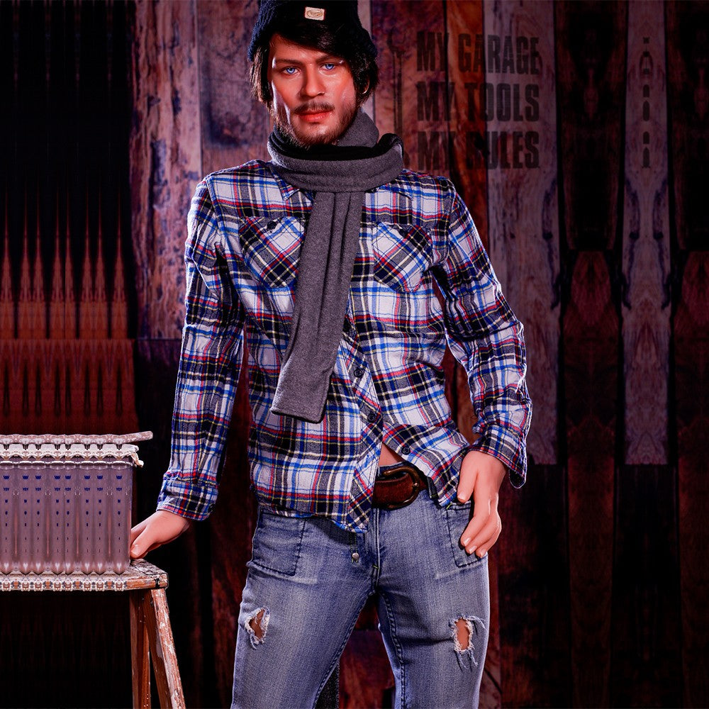 Мъжка секс кукла Джонатан (HRDoll 167cm #17 TPE+силикон)