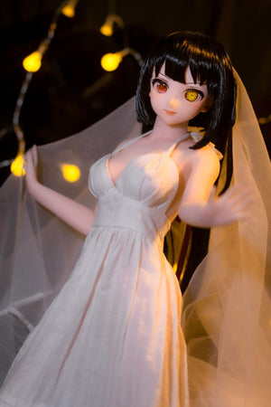 Kurumi sexpuppe (Climax Doll Mini 60 cm B-cup Silikon)