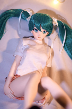 Miku Sex Doll (Climax Doll Mini silicone B-Cup) da 60 cm)