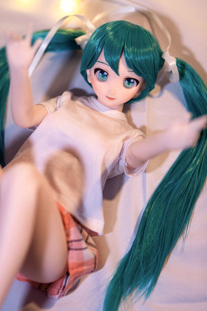 Miku szexbaba (Climax Doll Mini 60 cm B-kupa szilikon)