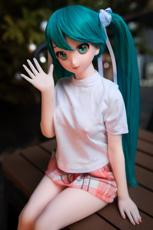 Miku szexbaba (Climax Doll Mini 60 cm B-kupa szilikon)