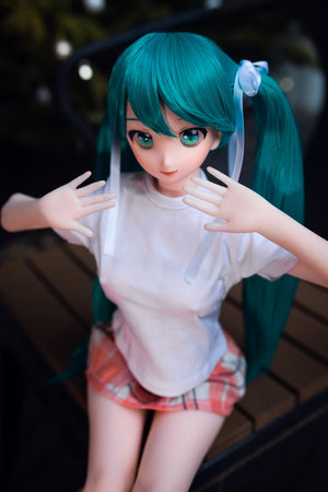 Miku szexbaba (Climax Doll Mini 60 cm B-kupa szilikon)