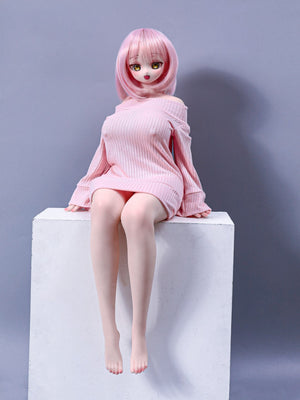 Boneca sexual azami (Climax Doll Mini 60cm de silicone G-Cup)