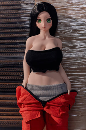 Rina sexpuppe (Climax Doll Mini 60 cm G-cup Silikon)