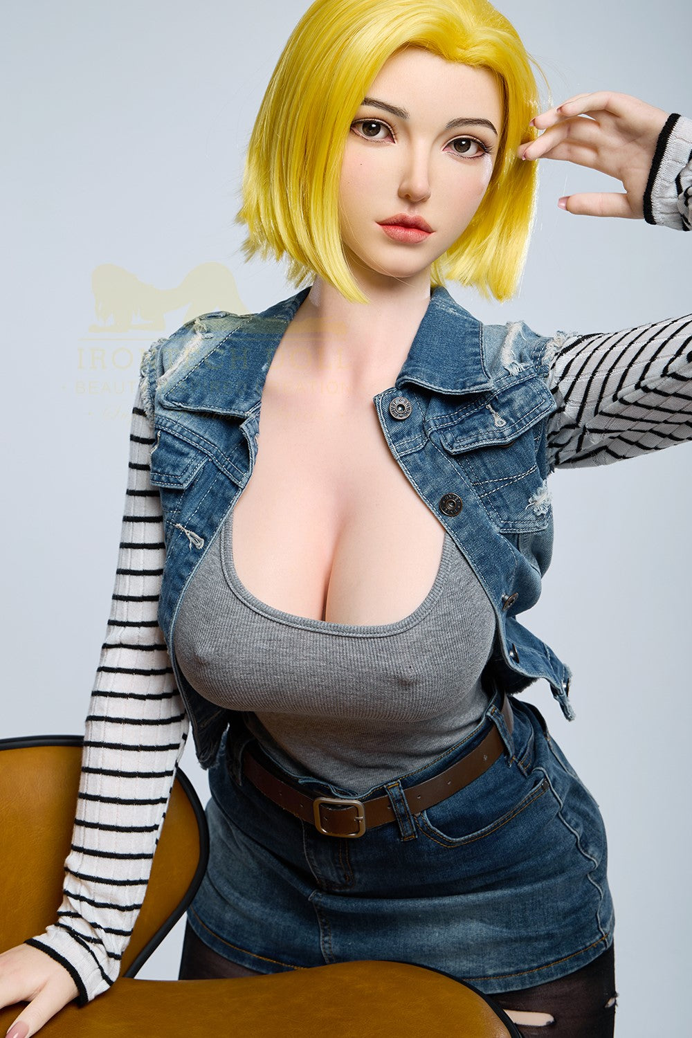 Kukulla seksi Joline Android 18 (Kukull Irontech 159cm G-Cup S41 silikoni)