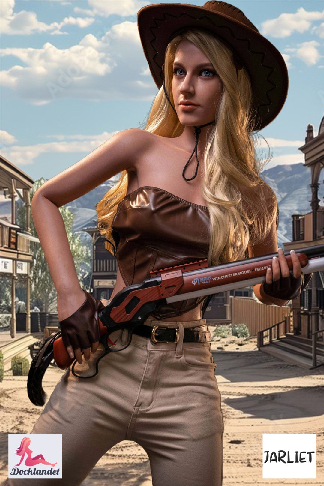 Boneca sexual Kari (Jarliet Silicone de copa B de 167 cm)