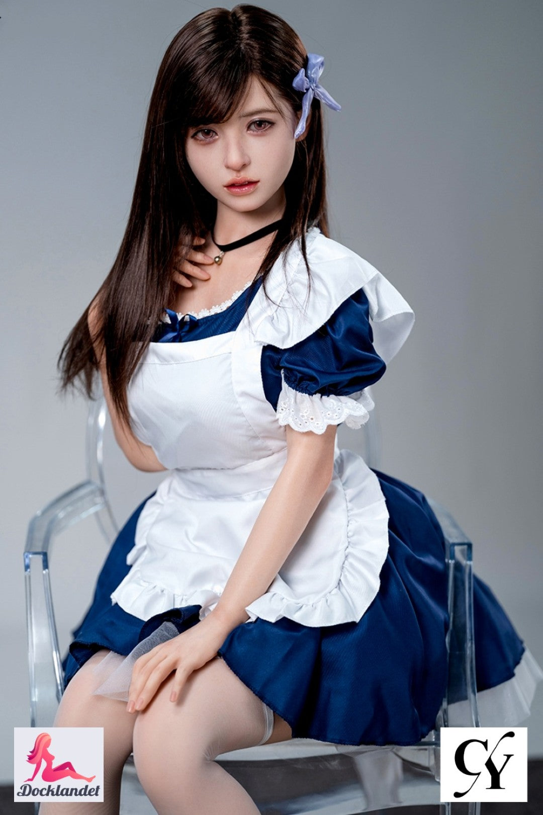 TOP CYDOLL Koharu 157 cm vékony testtel, D kupával és élethű szilikon bőrrel, ülő pózzal, valósághű ívekkel és puha részletekkel.