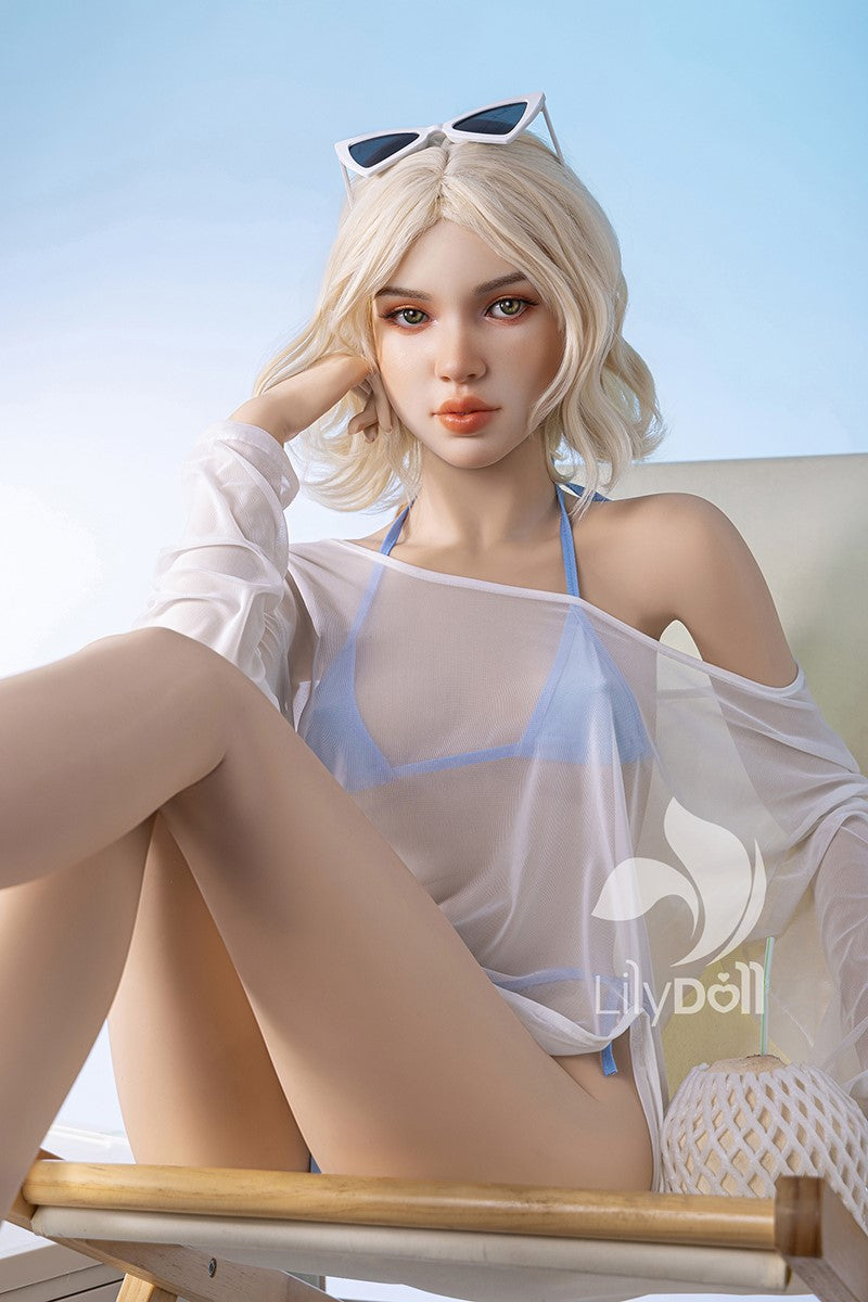Ivy-UN poupée sexuelle (LilyDoll Bonnet C 166 cm #LD016 Silicone+TPE)