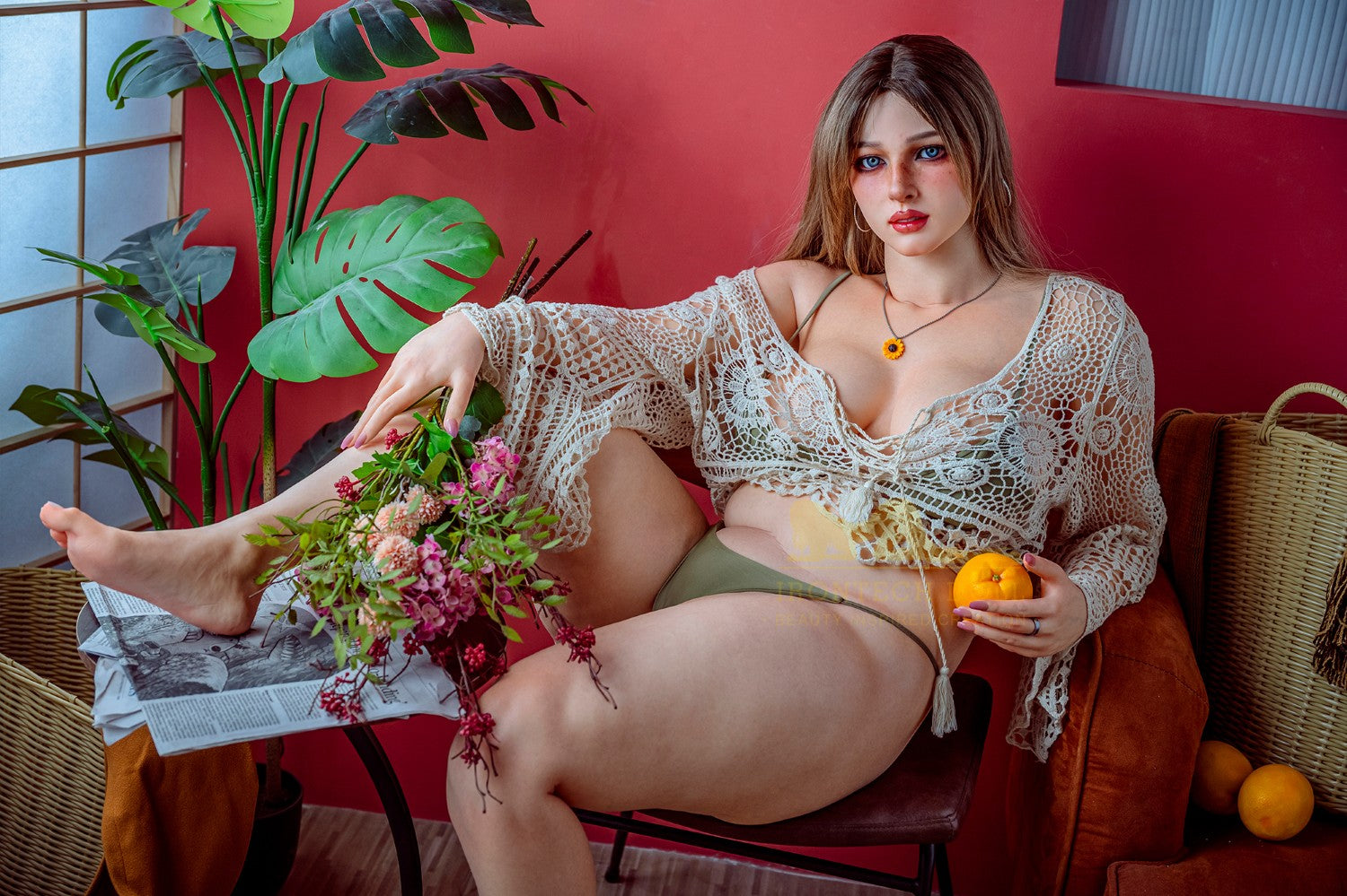 Kukull seksi Fenny (Kukull Irontech 162 cm F-kup S29 silikoni)