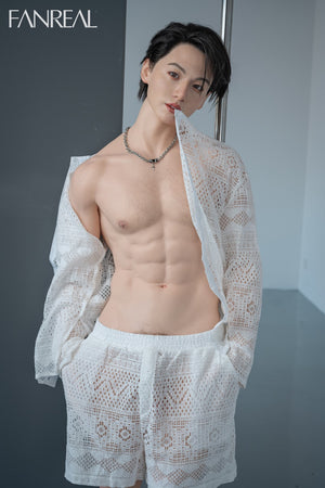 Mâle de Kevin poupée sexuelle (FanReal Doll 173 cm en silicone)