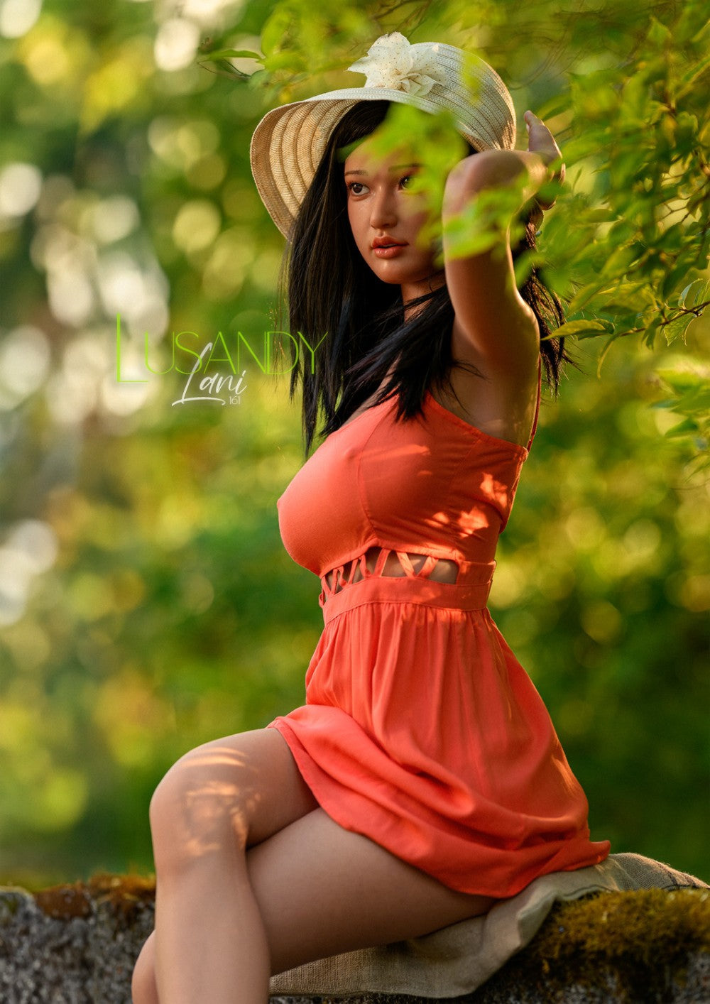 Lani Sexdocka (Lusandy Doll 161cm D-kupa Silikon)