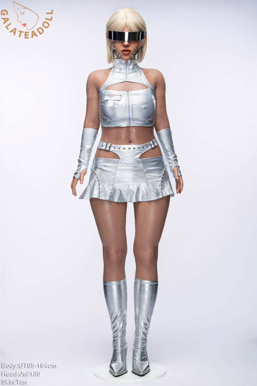 Păpușă sexuală Alaska (Galatea Doll 164 cm B-Cup #136 silicon)