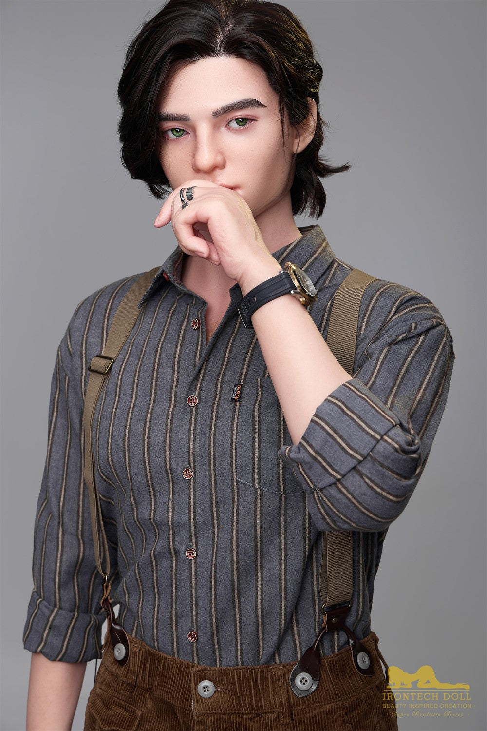 Kukulla e seksit mashkull Lucas (Kukull Irontech 170cm M9 silikoni)