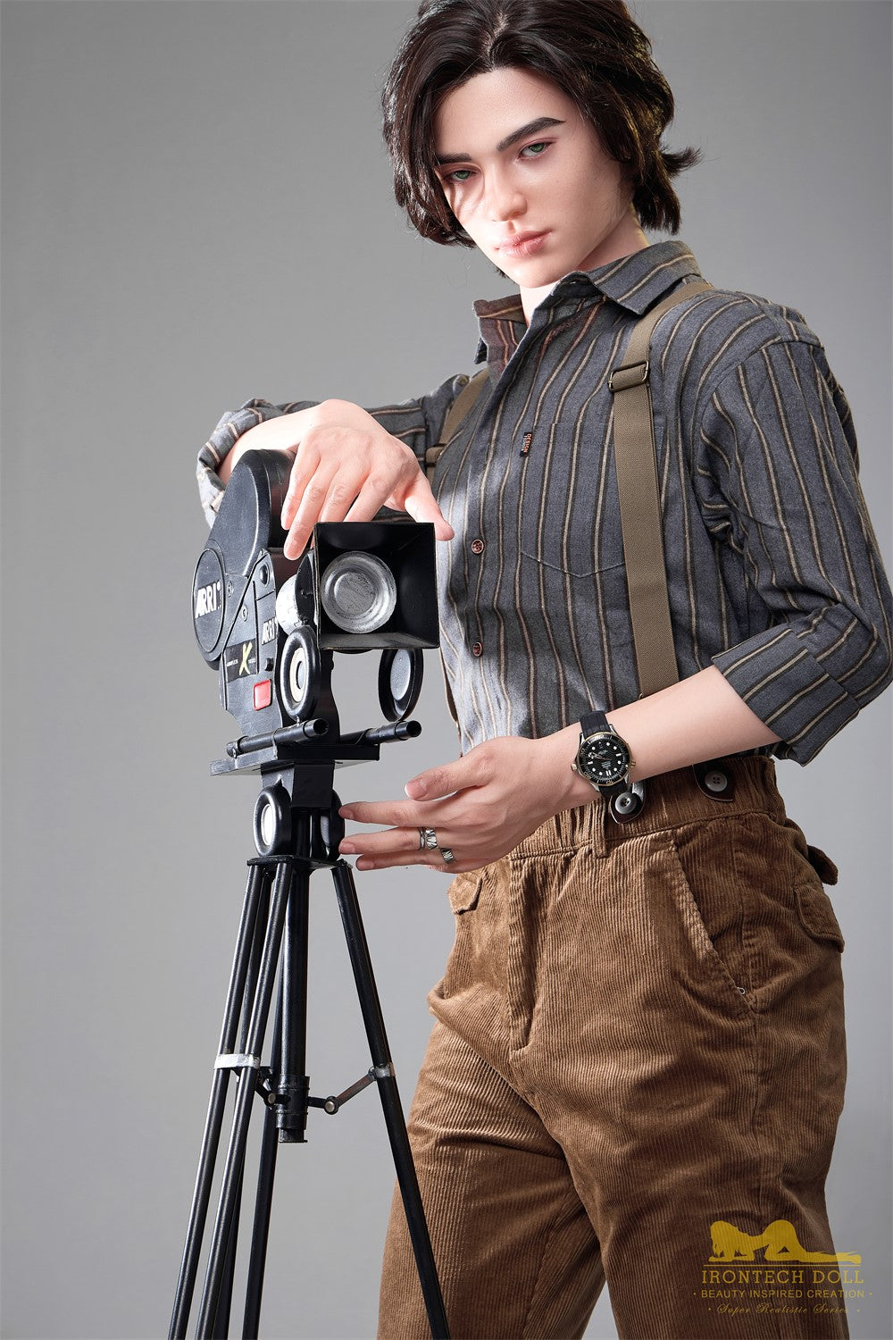 Kukulla e seksit mashkull Lucas (Kukull Irontech 170cm M9 silikoni)