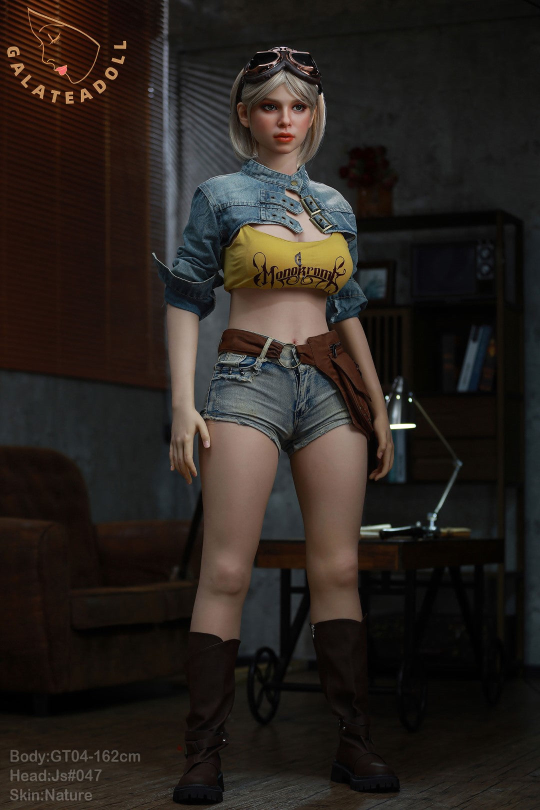 Секс лялька Емма (Galatea Doll 162 см C-Cup #047 Силікон)