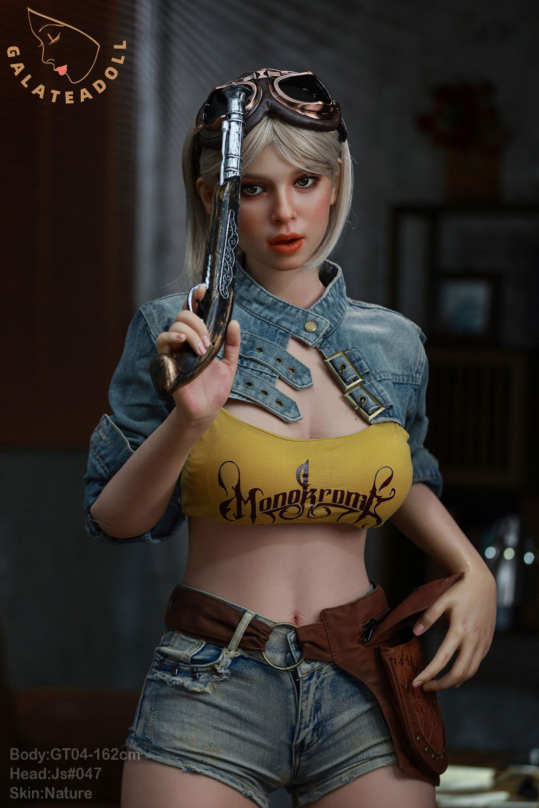 Секс лялька Емма (Galatea Doll 162 см C-Cup #047 Силікон)