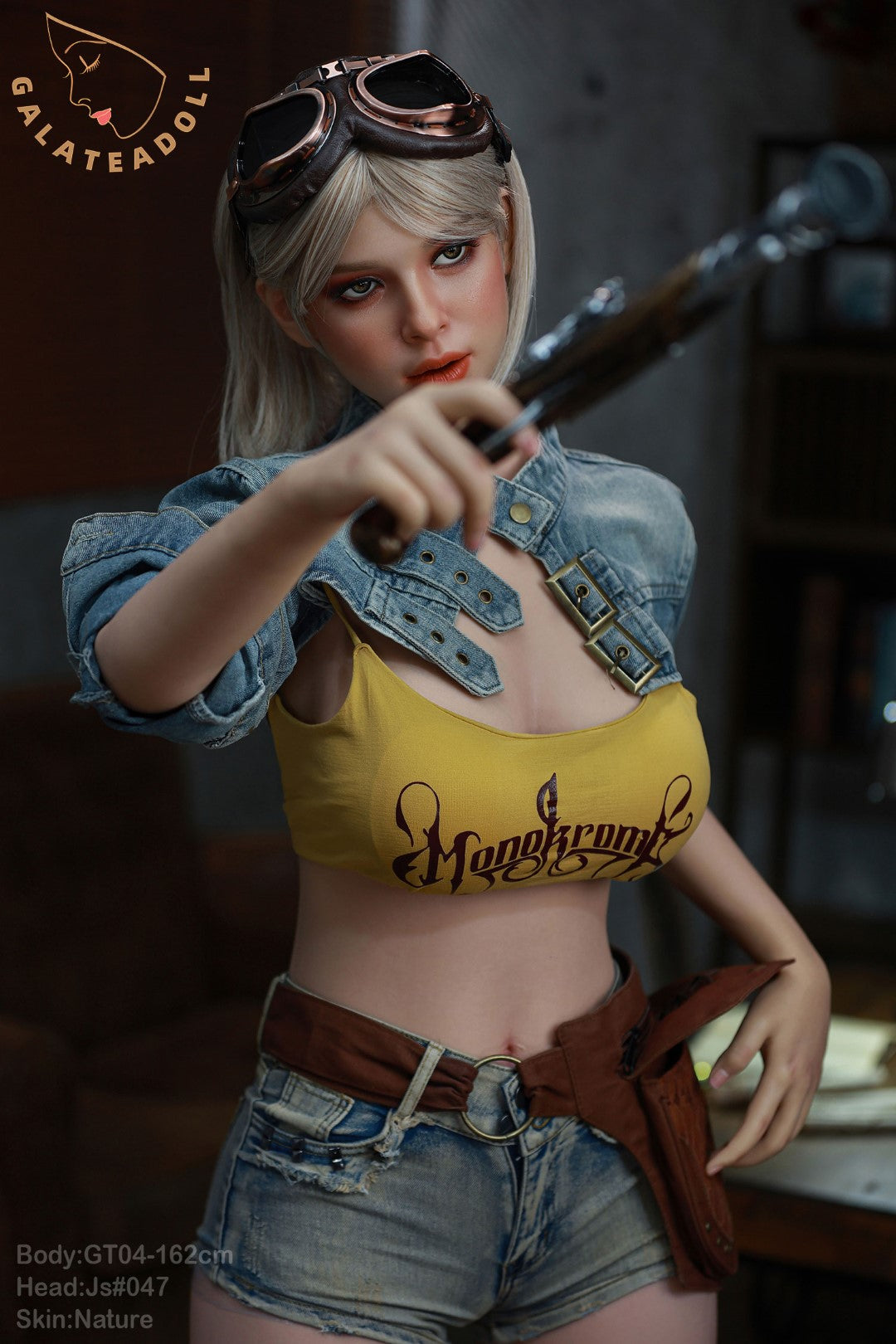 Секс лялька Емма (Galatea Doll 162 см C-Cup #047 Силікон)