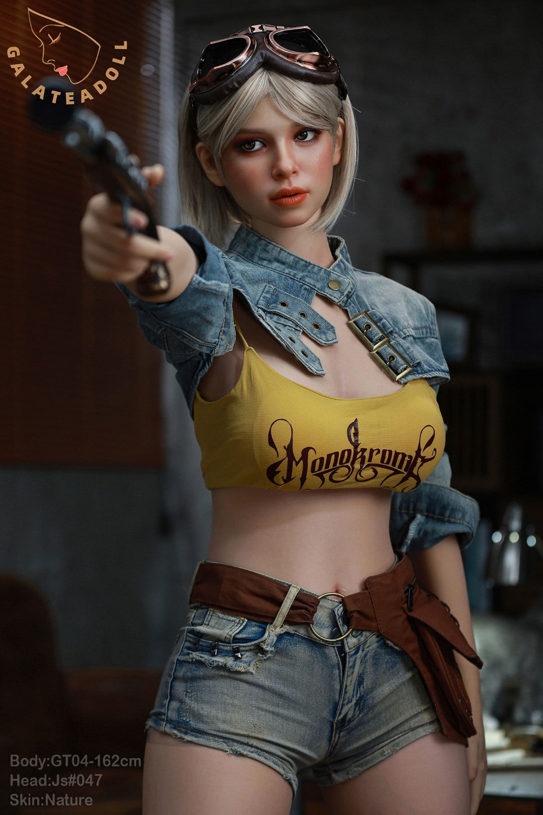 Секс лялька Емма (Galatea Doll 162 см C-Cup #047 Силікон)