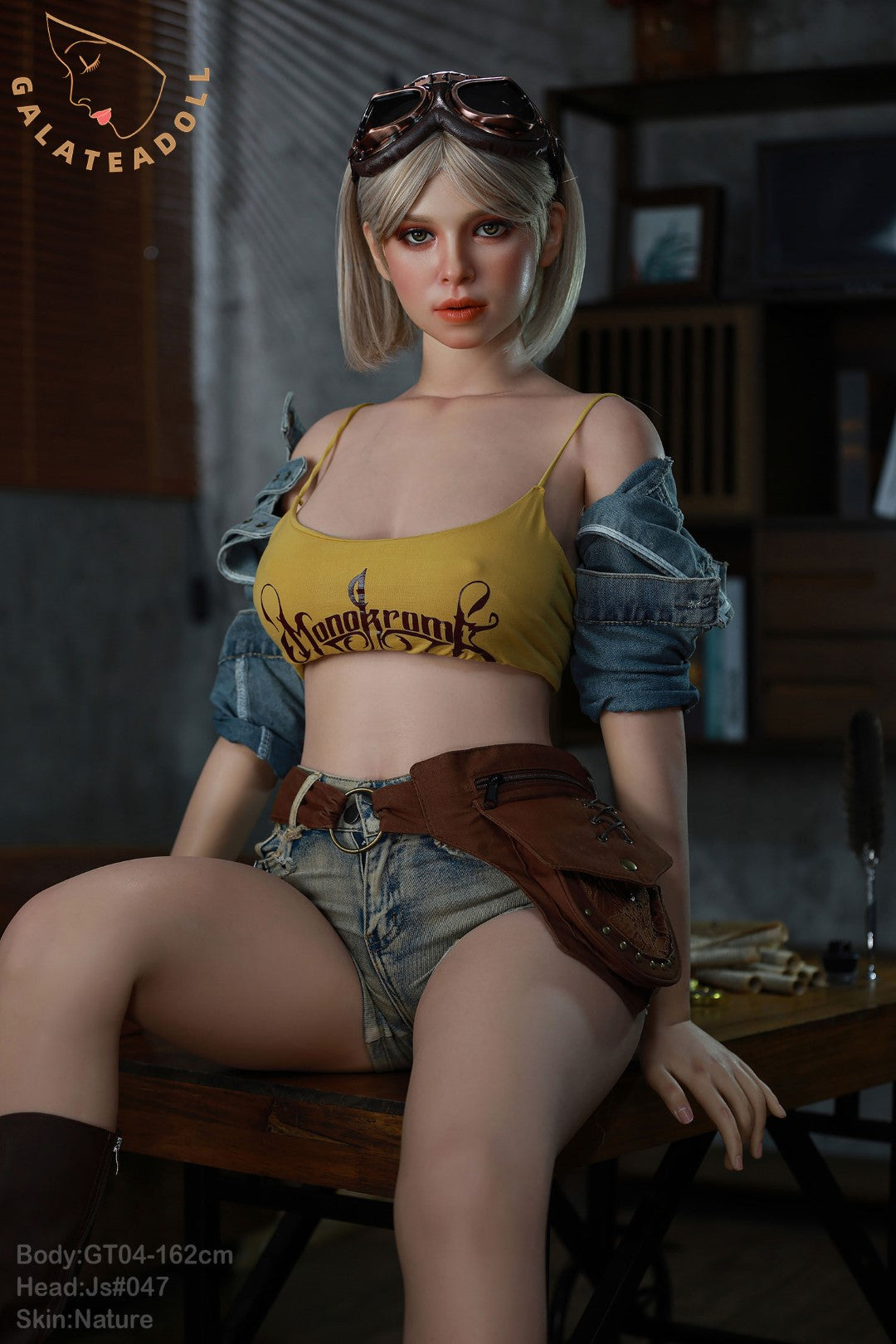 Секс лялька Емма (Galatea Doll 162 см C-Cup #047 Силікон)