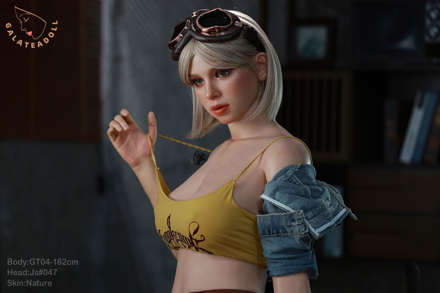 Секс лялька Емма (Galatea Doll 162 см C-Cup #047 Силікон)