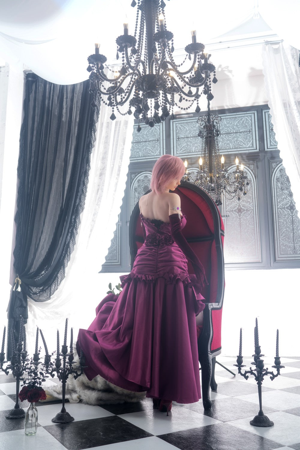 Lightning papusa sexuala (Game Lady 171 cm G-Cup nr.19 silicon)