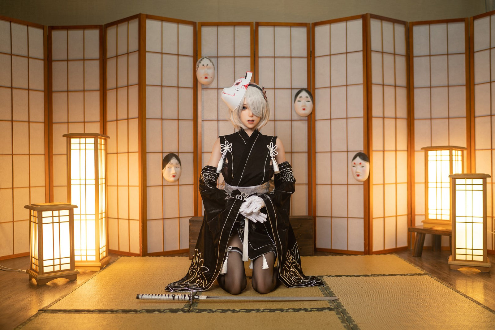 Yorha 2B Sex doll (Game Lady 171cm E-cup No.24 silicone)