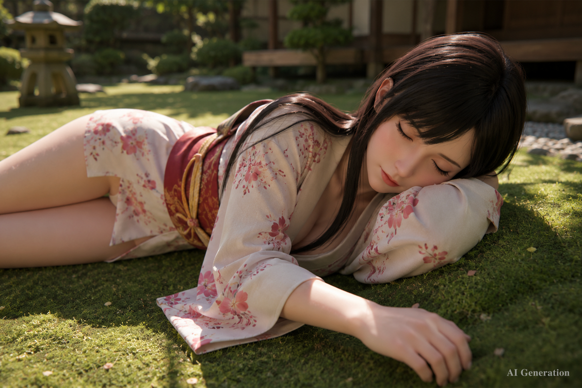 Tifa Sleeping Sexdocka (Game Lady 167cm D-Kupa No.45 Silikon)
