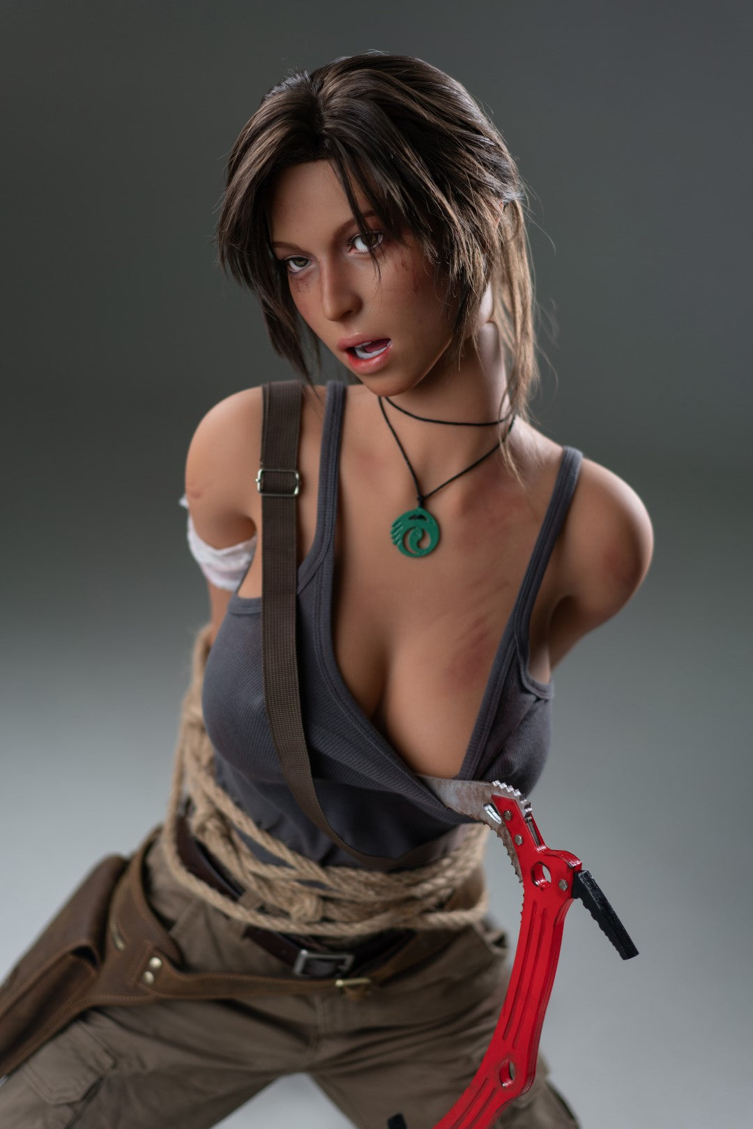 Lara Croft Sex doll (Game Lady 166cm E-cup No. 20 silicone)
